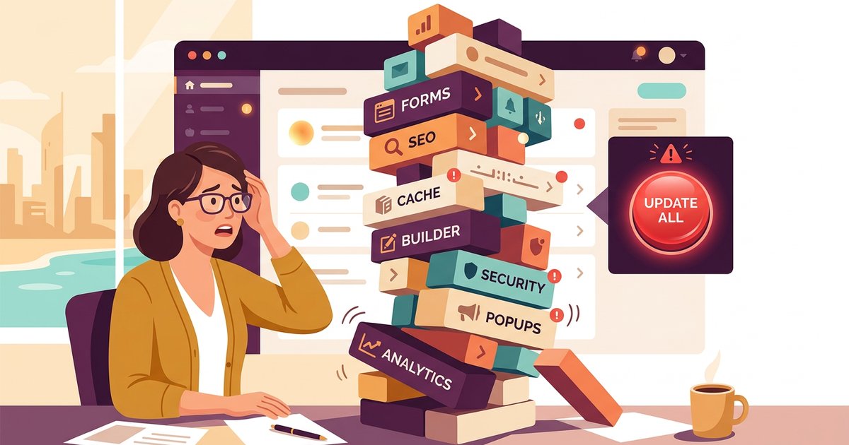 Why Your WordPress Website Is Slow, Hard to Update and Losing Enquiries