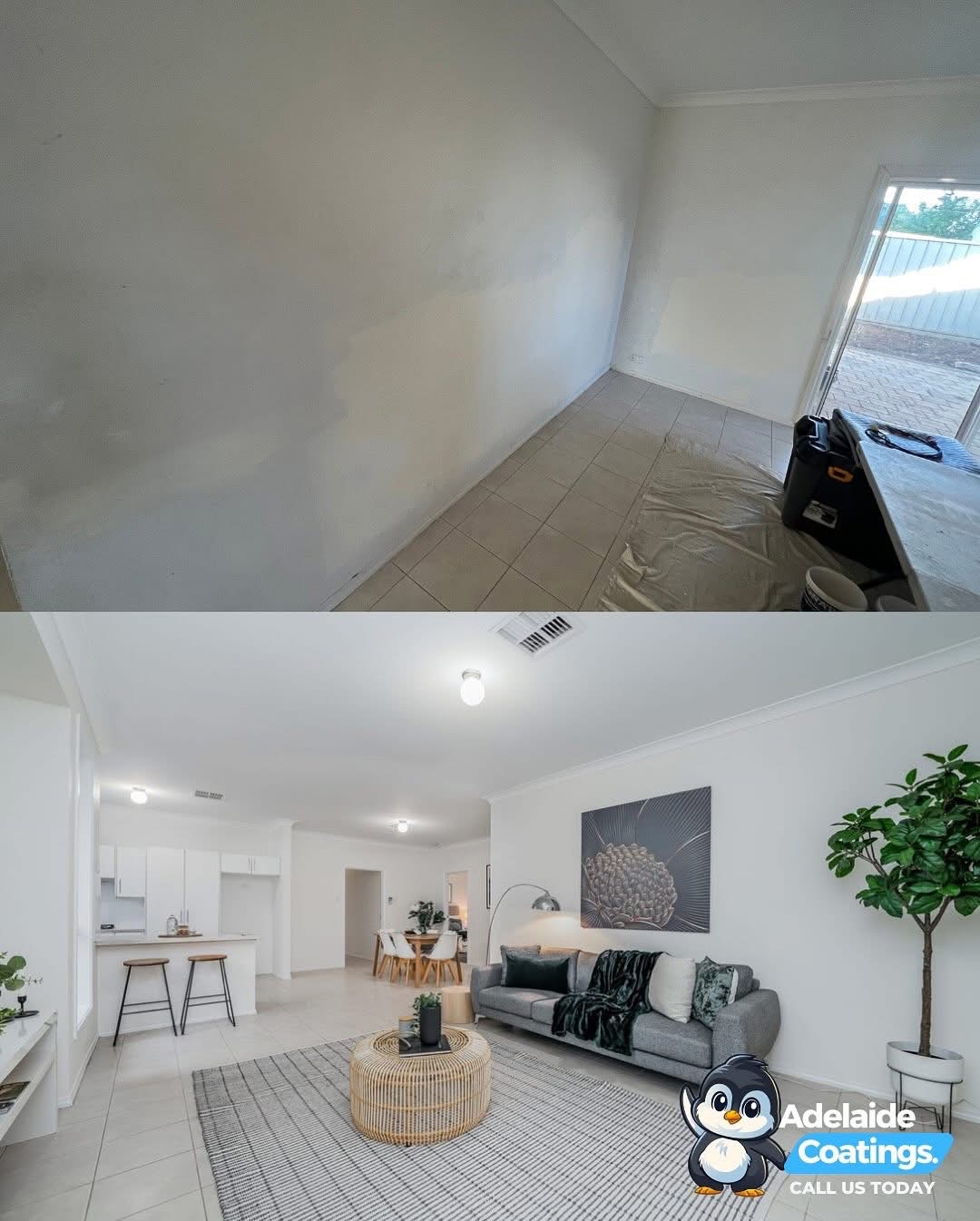 Rental property 6-day interior transformation - image 1