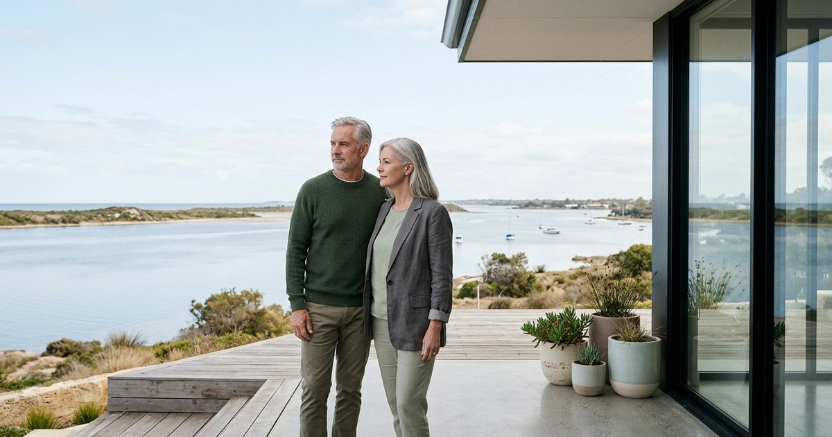 Premium future-focused featured image for an SMSF blog showing calm long-term financial confidence